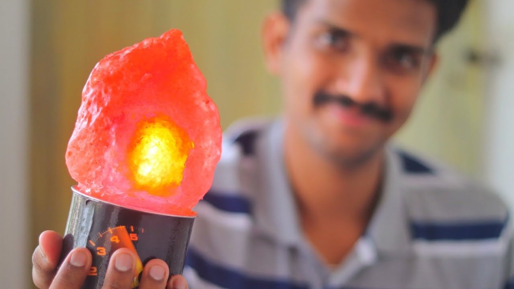 How to Make a Salt Rock Lamp