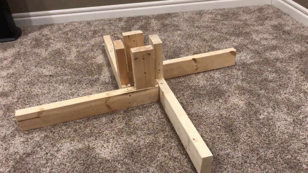 How To Make A Wood Christmas Tree Stand