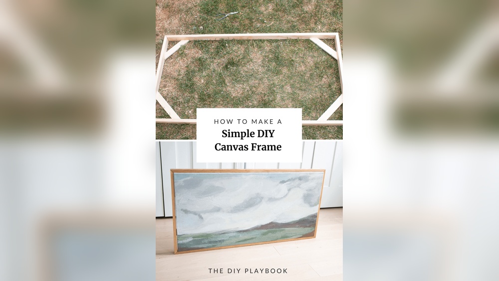 How To Make A Wood Frame For Canvas