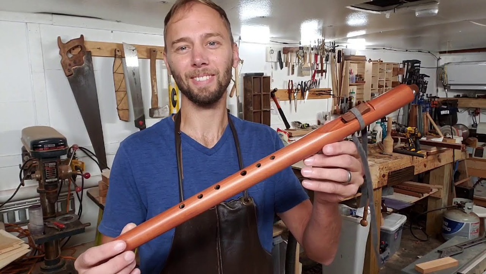 How To Make A Wooden Flute On A Lathe