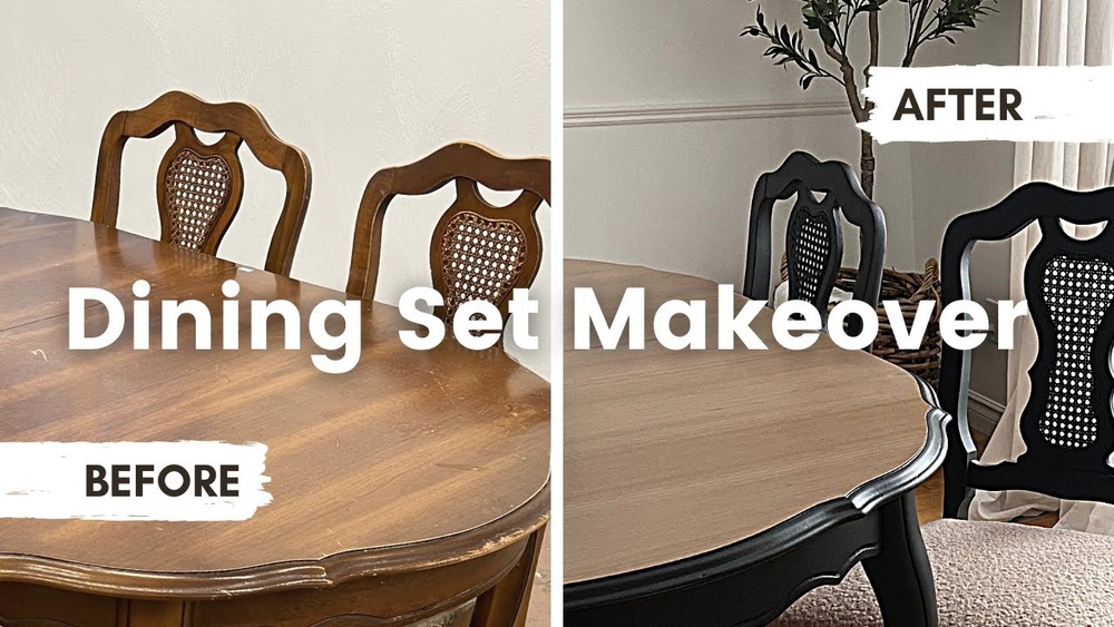 How To Make An Old Dining Table Look Modern