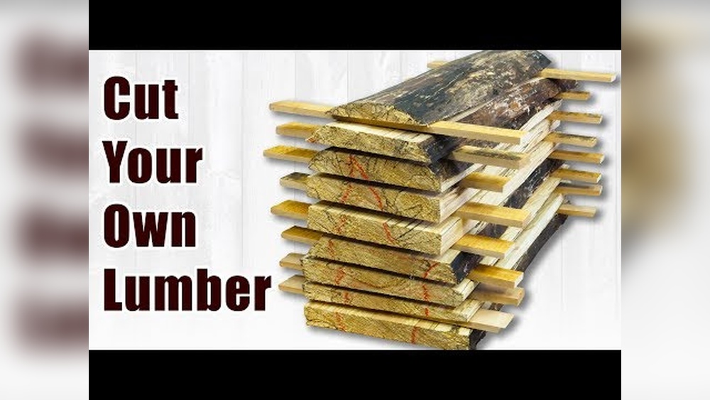 How To Make Boards From Logs By Hand