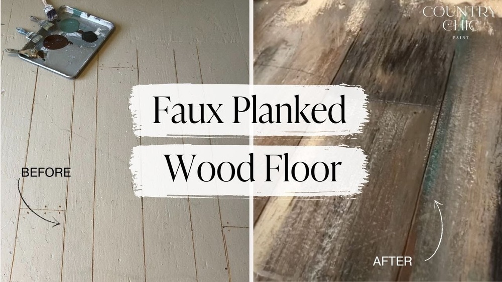 How To Paint Vinyl Floors To Look Like Wood
