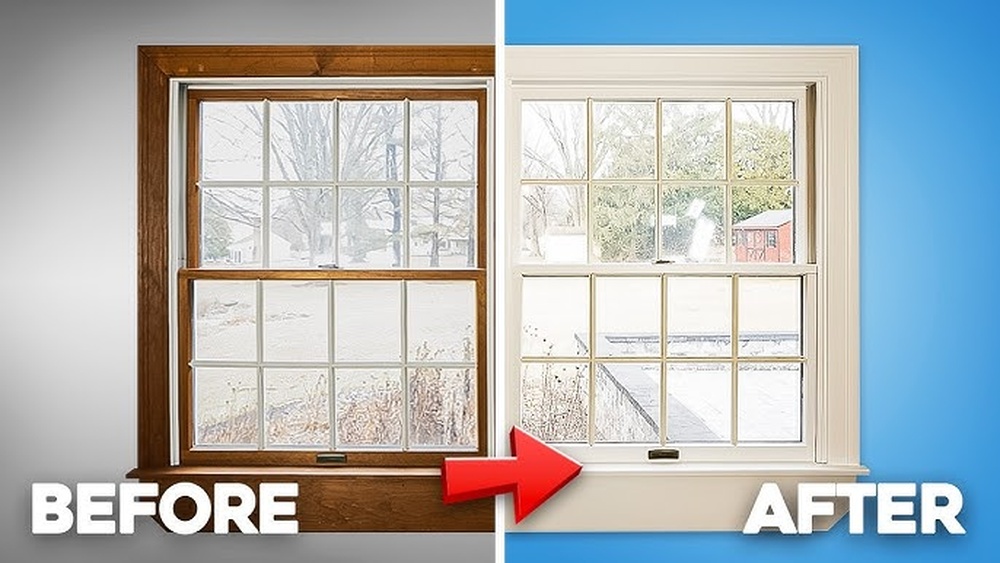 How To Paint Wood Trim That Is Stained