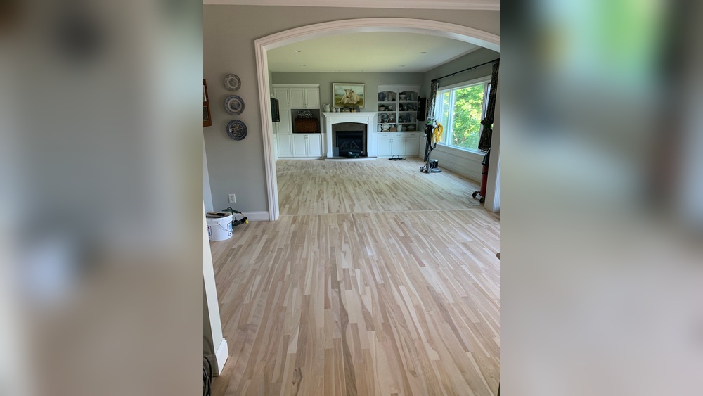 How To Refinish Hardwood Floors While Living In House
