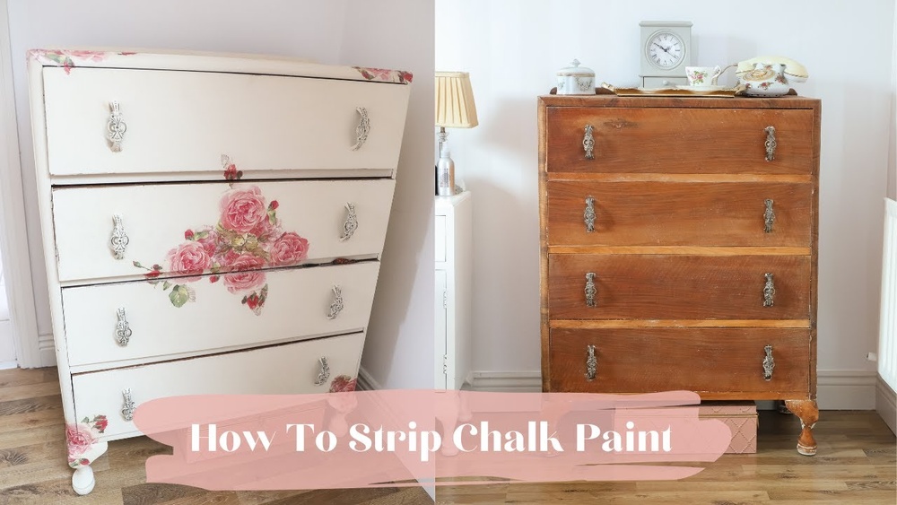 How To Remove Chalk Paint From Wood Furniture