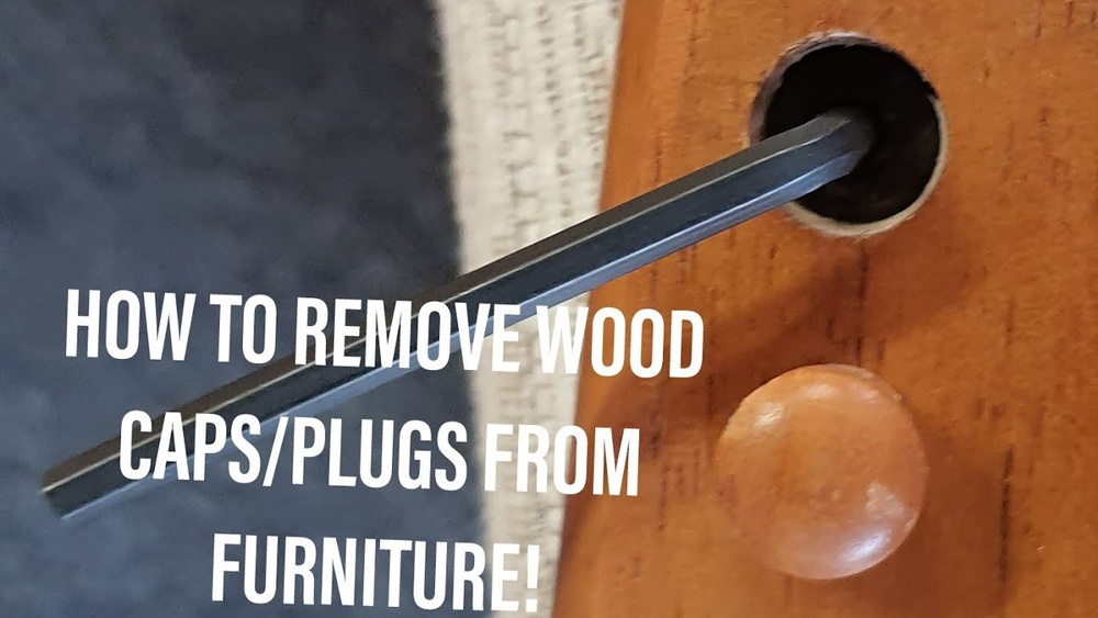 How To Remove Wood Furniture Plugs Without Damaging Them
