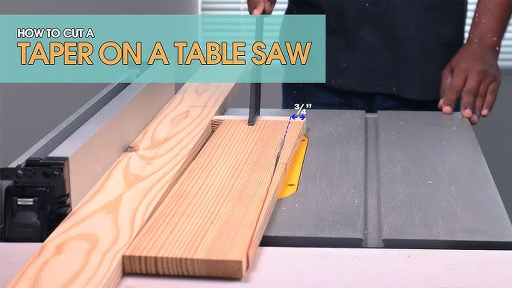 How To Square A Board With A Table Saw