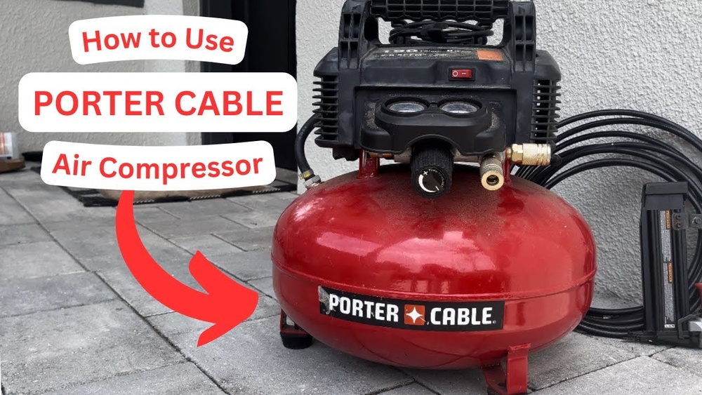 How To Use A Porter Cable Air Compressor