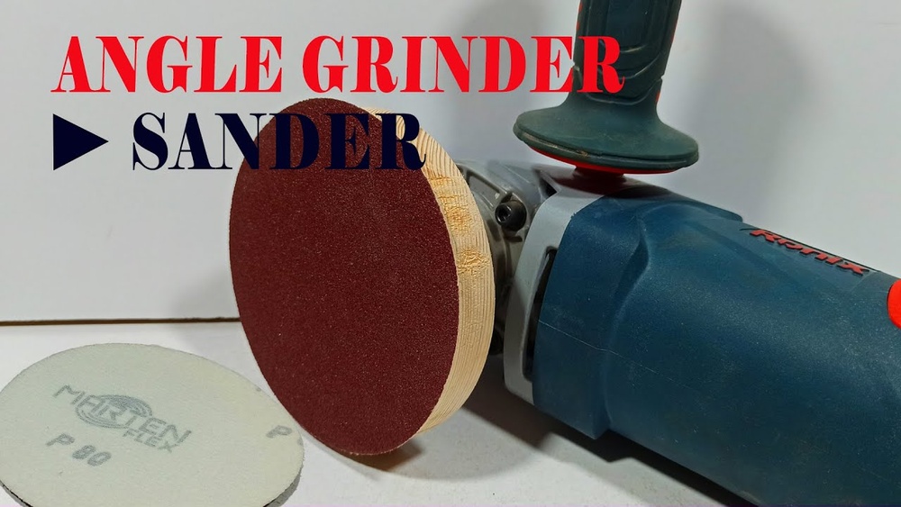 How To Use Angle Grinder For Sanding Wood