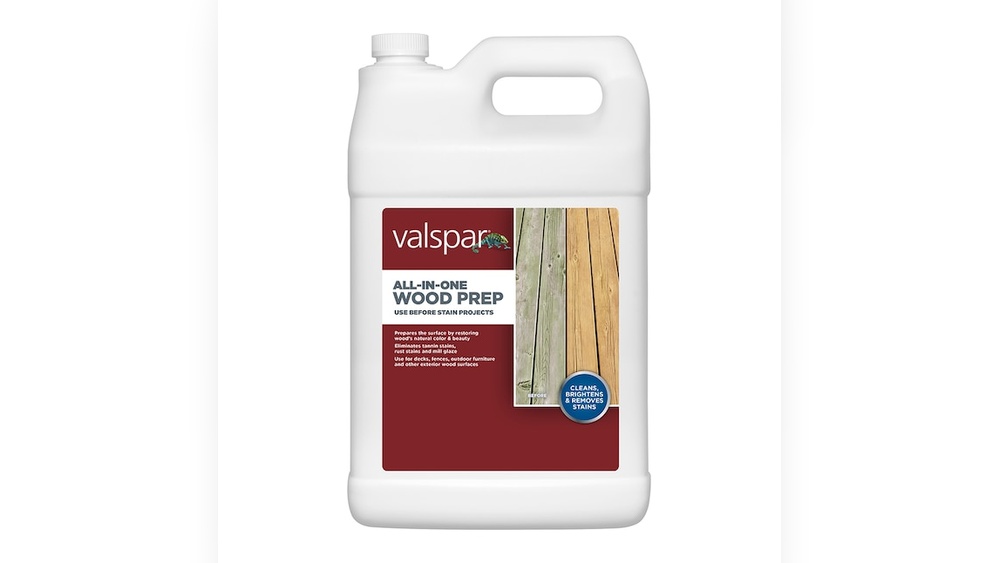 How To Use Valspar All In One Wood Prep