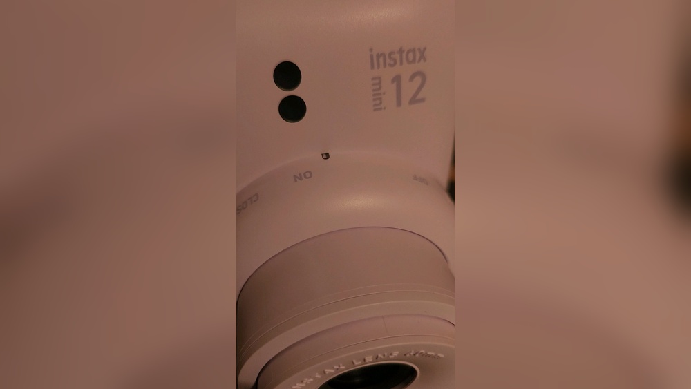 Instax Mini 12 Blinking Orange Light