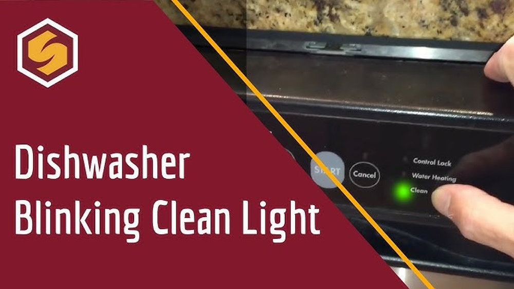 Kitchenaid Dishwasher Blinking Clean Light