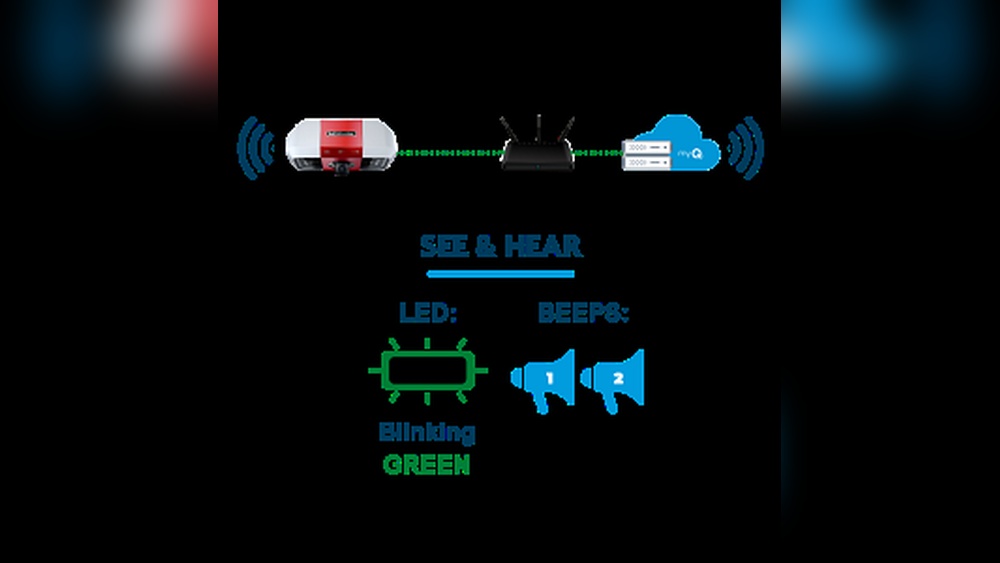 Liftmaster Blinking Green Light