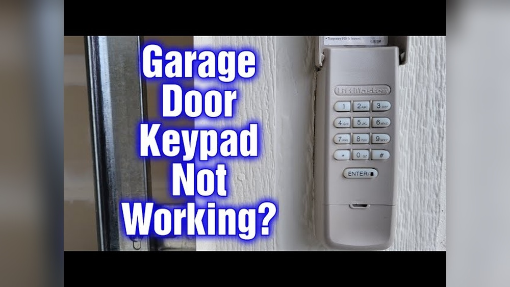 Liftmaster Keypad Blinking