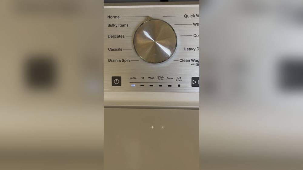 Maytag Washer Sense Light Blinking
