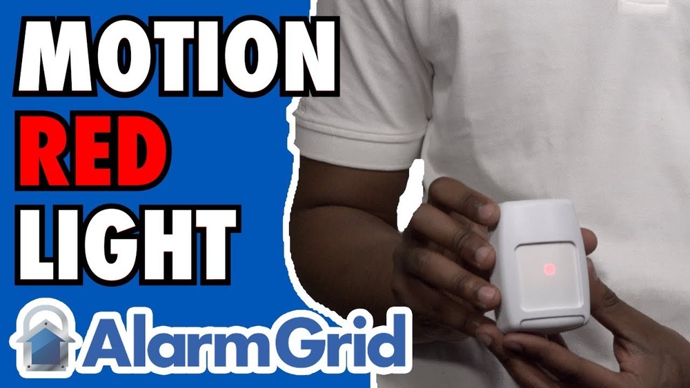Motion Sensor Blinking Red Light