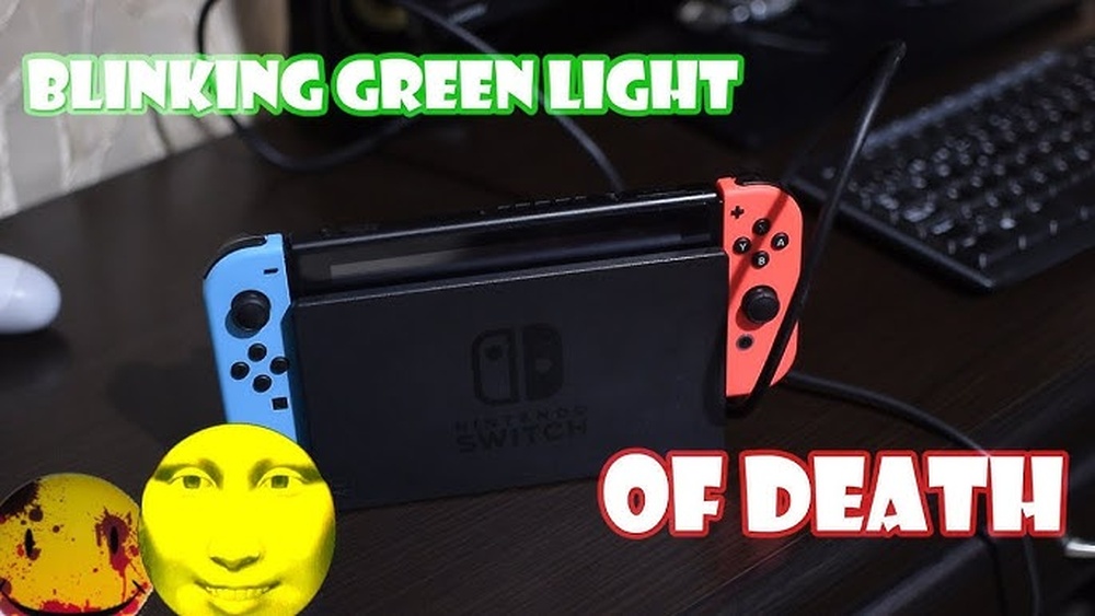 Nintendo Switch Dock Blinking Green Light