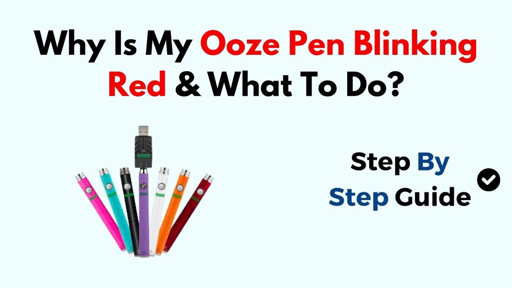 Ooze Pen Blinking Red