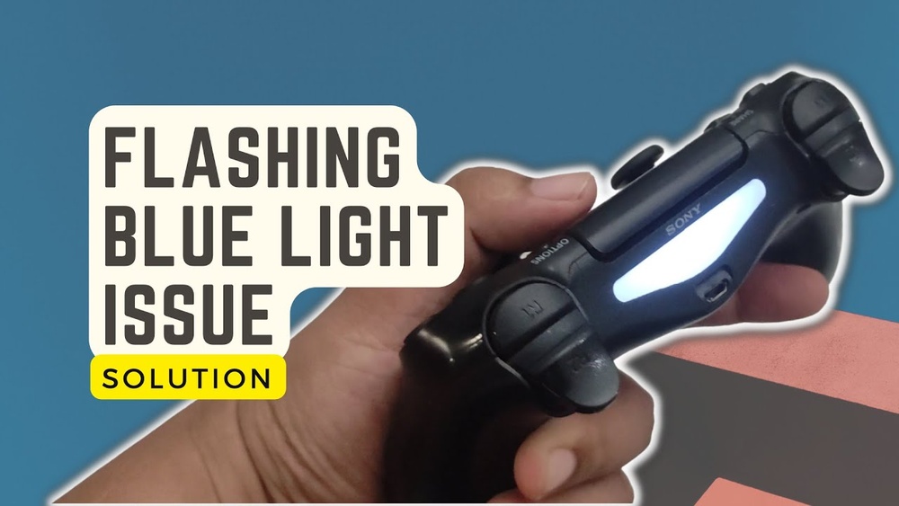 Ps4 Controller Blinking Blue