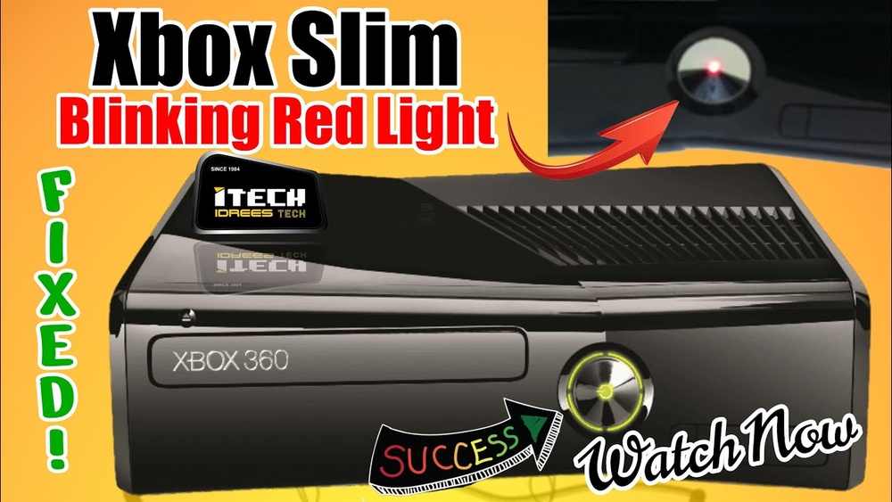 Red Blinking Light On Xbox 360