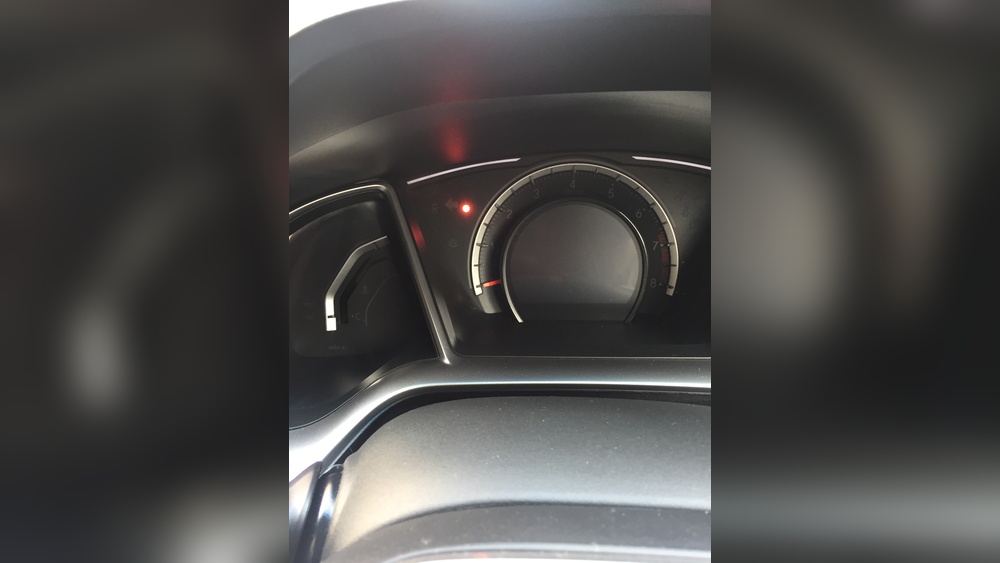 Red Light Blinking In Honda Civic After Locking