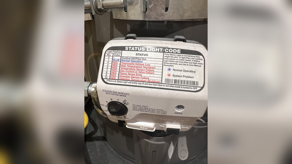 Rheem Water Heater Blinking Red Light Codes