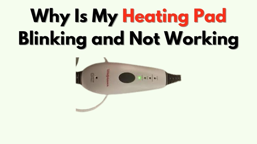 Rohs Heating Pad Blinking