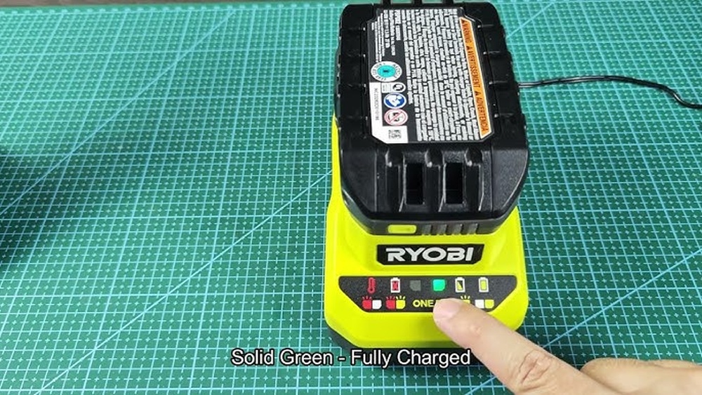 Ryobi Charger Blinking Red