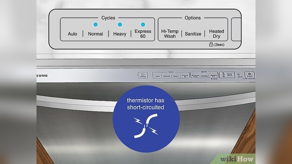 Samsung Dishwasher Express 60 Blinking