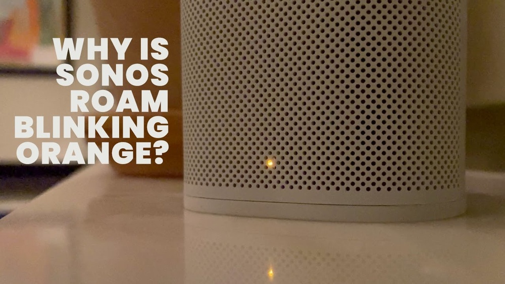 Sonos Blinking Orange