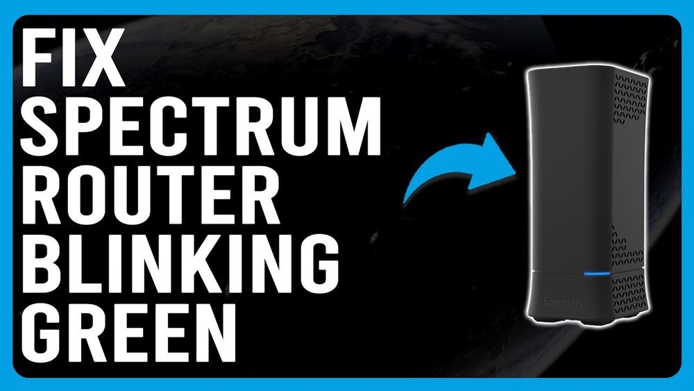 Spectrum Router Blinking Green