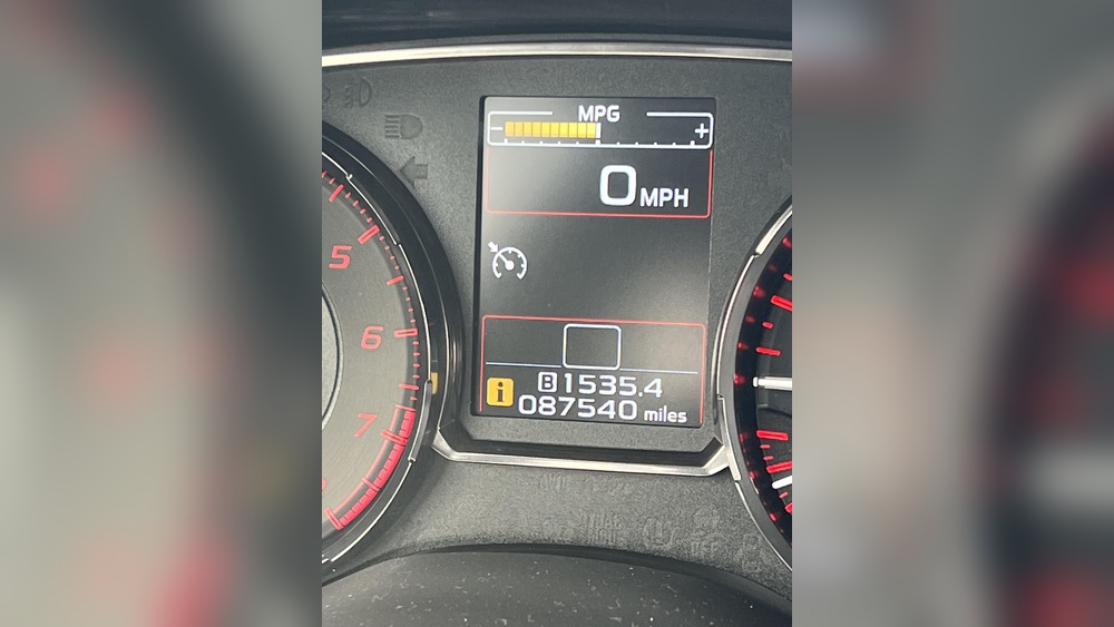 Subaru Cruise Control Light Blinking