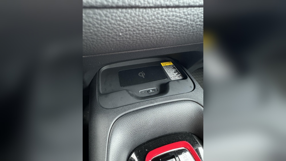 Toyota Wireless Charger Blinking Orange