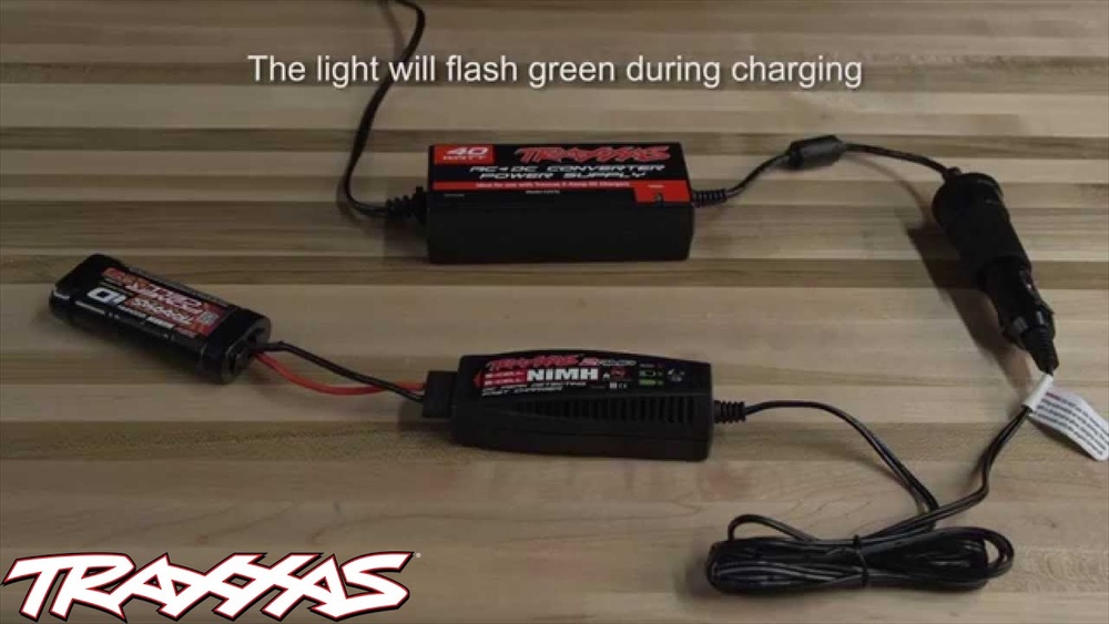 Traxxas Battery Charger Blinking Red