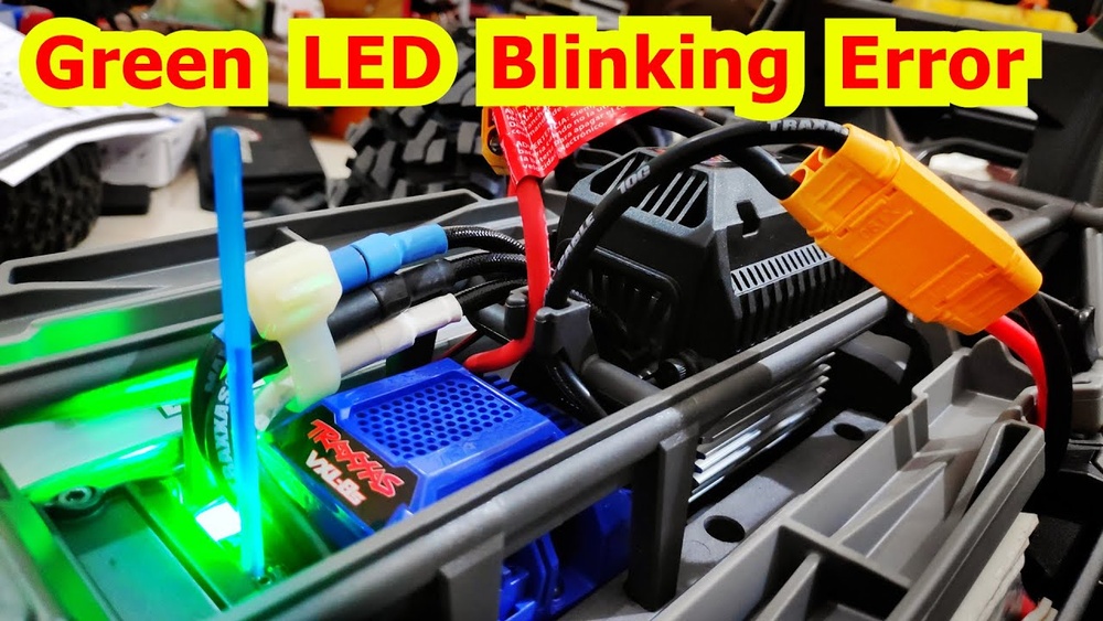 Traxxas Esc Blinking Green