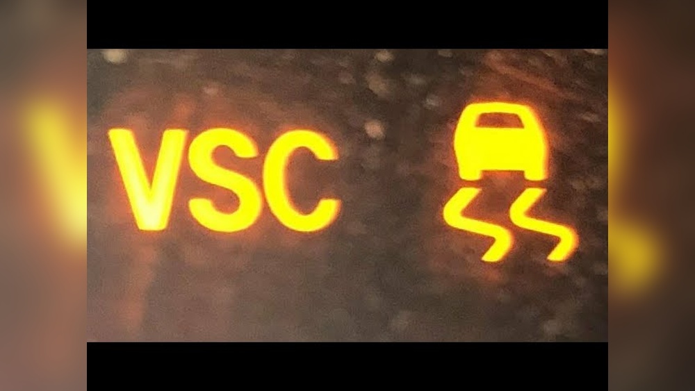 Vsc Off Light Blinking