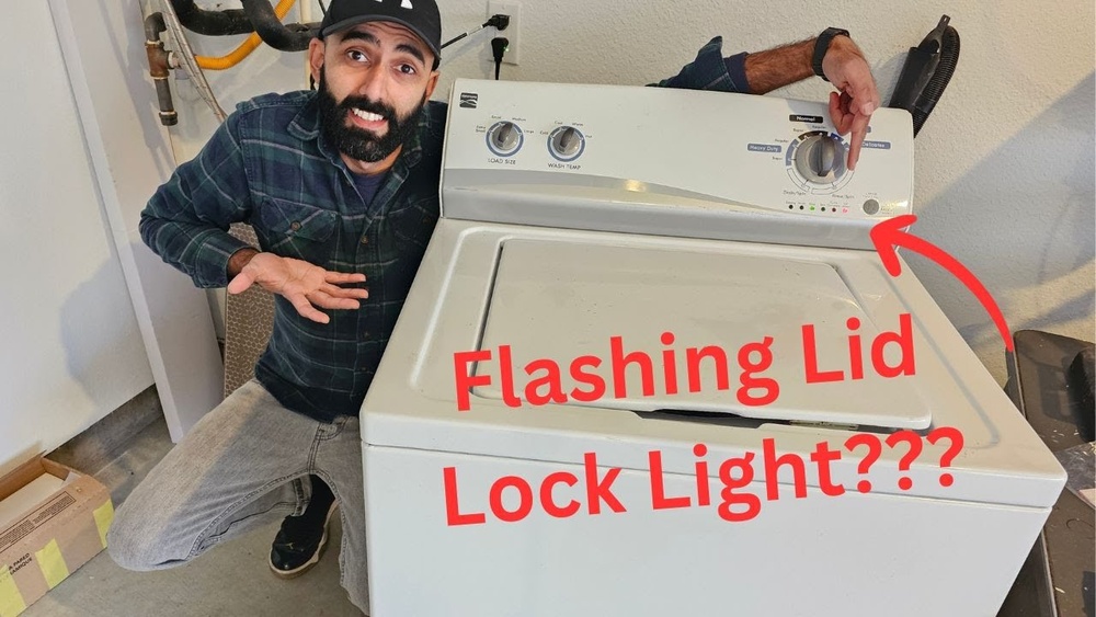 Whirlpool Washer Lid Lock Blinking