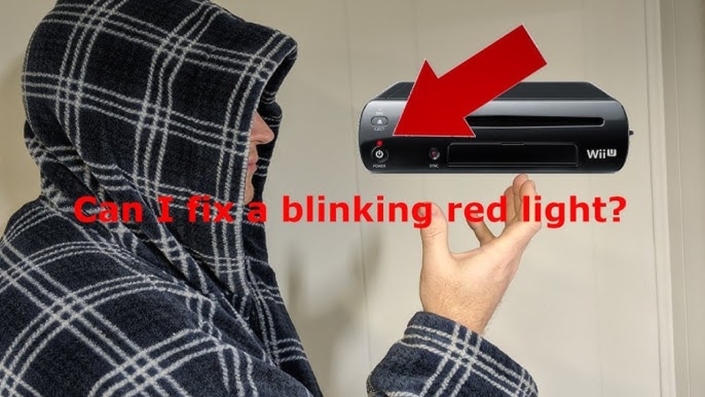 Wii U Console Blinking Red Light