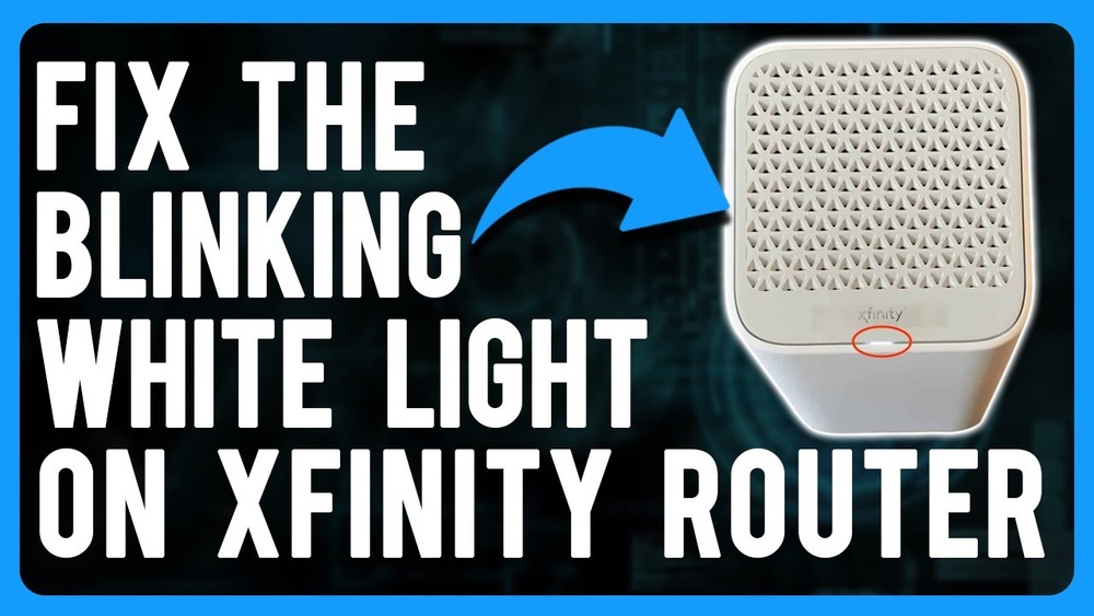 Xfinity Modem Not Blinking White